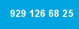 929 126 68 25